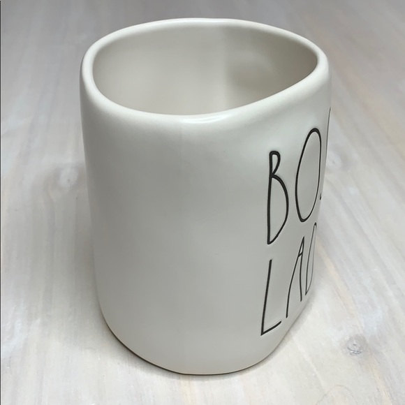 ⭐️ NEW RAE DUNN “BOSS LADY” COFFEE MUG TEA CUP - Picture 3 of 5